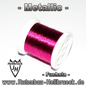 Bindegarn Metallic - Stärke: -A- Farbe: Fuchsia